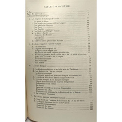 Évolution et structure de la langue française - 6e édition /...