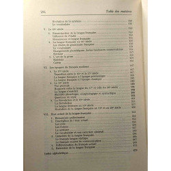 Évolution et structure de la langue française - 6e édition /...