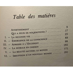 Qui a peur de Soljenitsyne? - préface de Olivier Clément