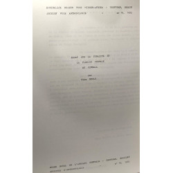 Essai sur la tonalité et la flexion verbale du Gimbala / Archives...