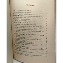 Actes du IXe congrès - ROME 13-18 avril 1973 --- Tome I et Tome II...