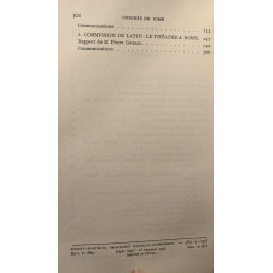 Actes du IXe congrès - ROME 13-18 avril 1973 --- Tome I et Tome II...
