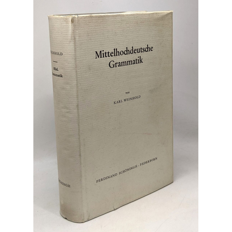 Mittelhochdeutsche grammatik