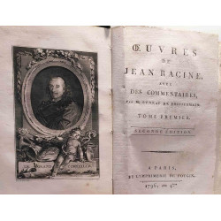 Oeuvres de Jean Racine avec des commentaires par M. Luneau de...