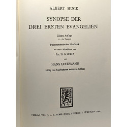 Synopse der drei ersten evangelien - zehnt auflage -