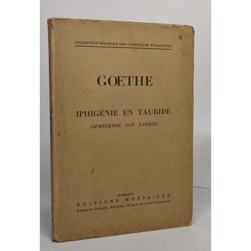 Iphigénie en tauride (iphigenie aup tauris)