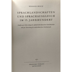 Sprachlandschaften und sprachausgleich im 15. jahrhundert -...