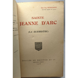 Sainte Jeanne d'Arc (la guerrière)
