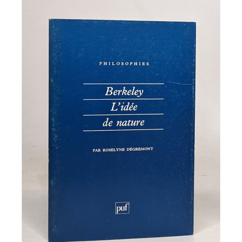 Berkeley. l'idée de nature