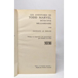 Todd marvel détective milliardaire