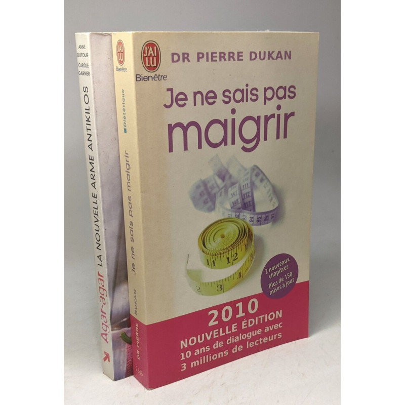 Je ne sais pas maigrir + Agar agar - la nouvelle arme antikilos...