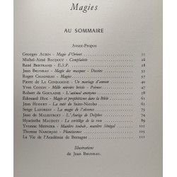 3 cahiers de l'académie de Bretagne: Magies (1972) + Les Iles...