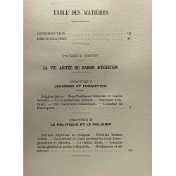 Le Baron d'Eckstein - un semeur d'idées au temps de la Restauration