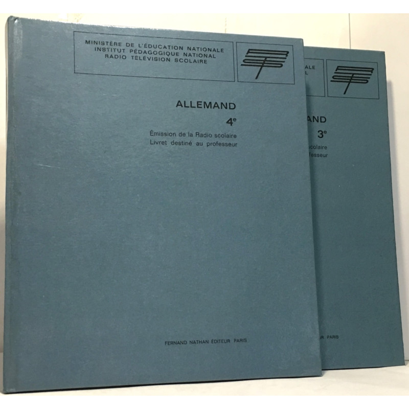 Allemand 4e + allemand 3e (2 livret) - livret destiné au...