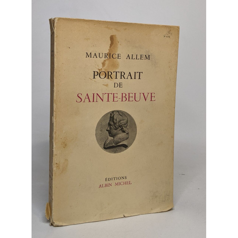 Portrait de sainte-Beuve