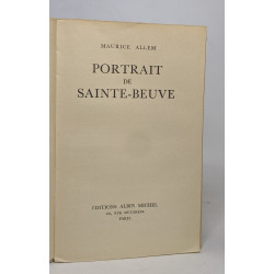 Portrait de sainte-Beuve