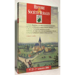 Histoire et Sociétés Rurales N° 25
