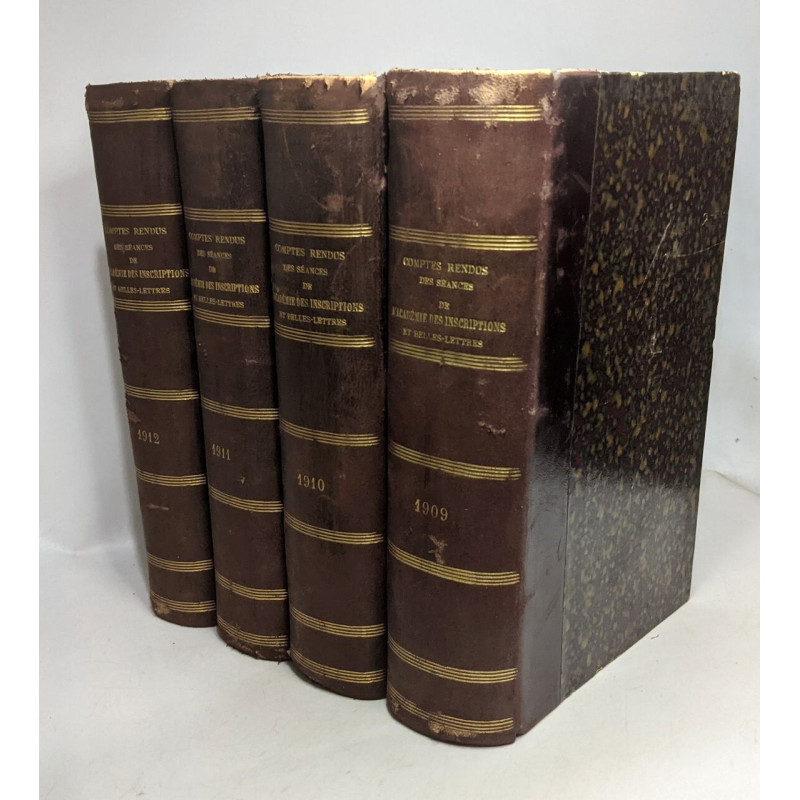 Académie des inscriptions et belles lettres - comptes rendus des...