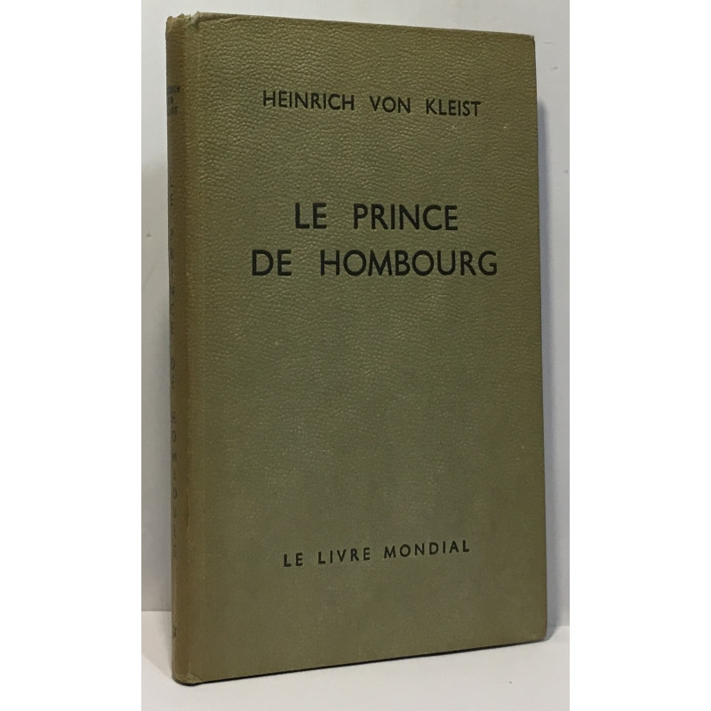 Le prince de Hombourg