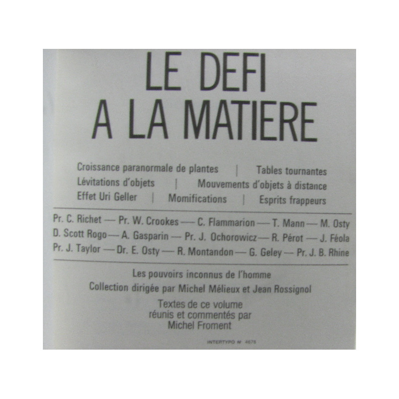 Les pouvoirs inconnus de l'homme - parapsychologie - 12 volumes...