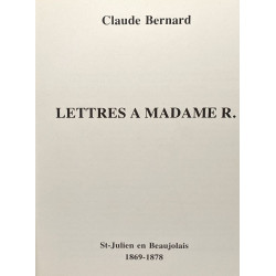 Lettres parisiennes + Lettres à Madame R. 1869-1878 ---- 2 volumes