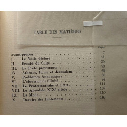 Le Voile déchiré ou le génie du protestantisme