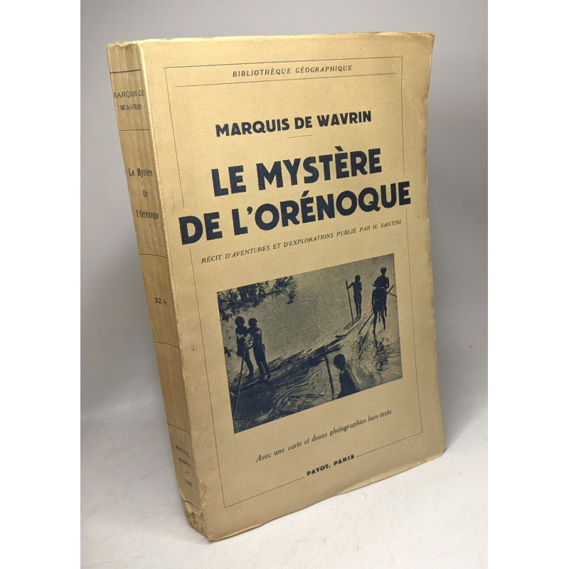 Le mystère de l'orénoque / bibliothèque géographique