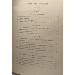 Résolution numérique des systèmes d'équations linéaires - volume 2...