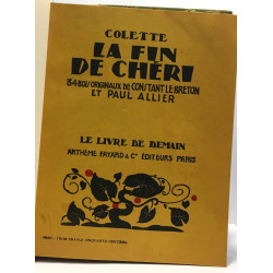 La fin de Chéri - j'ai quatorze ans --- 2 livres