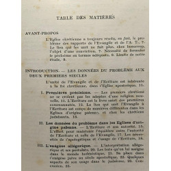 Essai sur l'unité de la révélation biblique - le problème de...