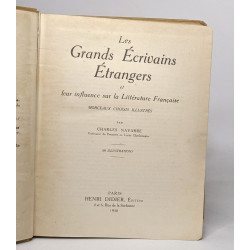 Les grands écrivains étrangers