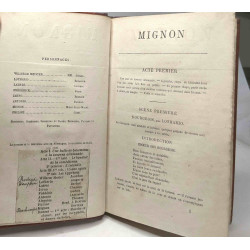 Mignon opéra comique en trois actes - 3e édition + Barbe-Bleue...