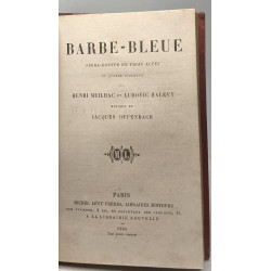 Mignon opéra comique en trois actes - 3e édition + Barbe-Bleue...