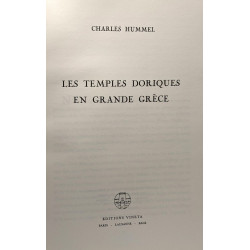 Les temples doriques en grande Grèce