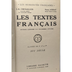 Les textes français classes de troisième seconde et première --- 4...