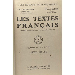 Les textes français classes de troisième seconde et première --- 4...