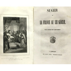 Suger ou la France au XIIe siècle