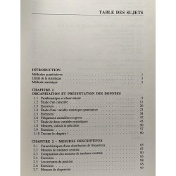Méthodes quantitatives en sciences humaines