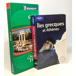 Iles grecques et Athènes + Grèce: le guide vert Michelin -- 2 livres
