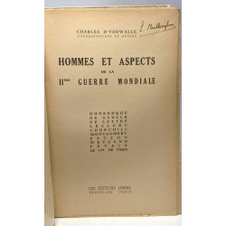Hommes et aspects de la IIe guerre mondiale