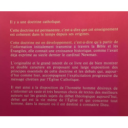 Permanence et développement de la doctrine catholique