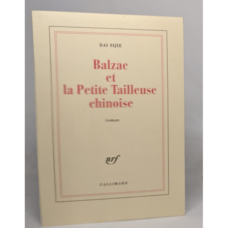 Balzac et la petite tailleuse chinoise