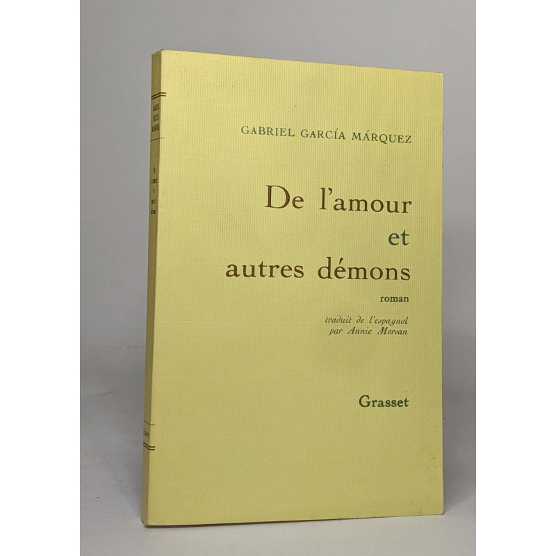 De l'amour et autres démons