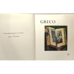 Greco - étude biographique et critique par Paul Guinard