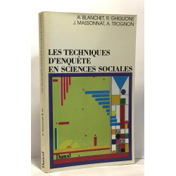 Les Techniques D'enquête En Sciences Sociales. Obsever Interviewer...