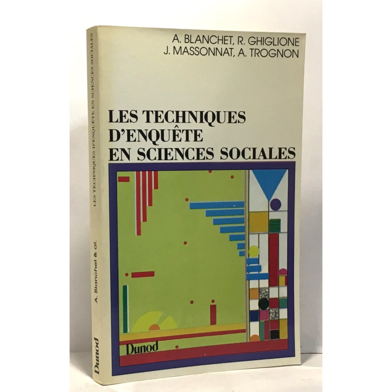 Les Techniques D'enquête En Sciences Sociales. Obsever Interviewer...