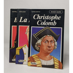 Lot de 3 biographie (Histoire-poche): Christophe Colomb /...