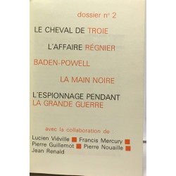 Les grandes énigmes de l'espionnage --- tomes un à quatre