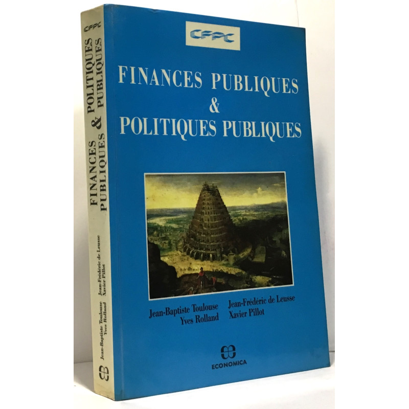 Finances publiques et politiques publiques