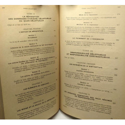 La responsabilité civile 1952